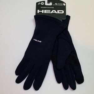 HEAD Black Gloves